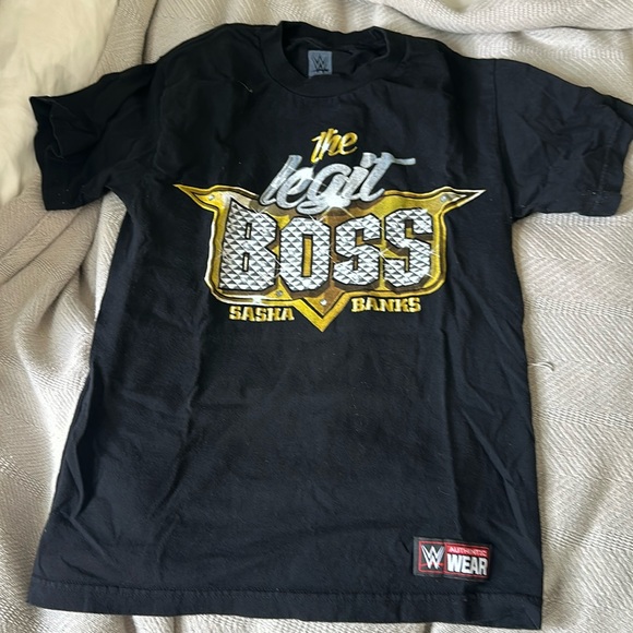 Wwe Legit Boss Sasha Bank tee - Picture 1 of 2